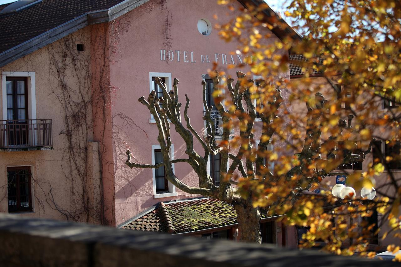 Logis Hotel De France La Cote-Saint-Andre Buitenkant foto